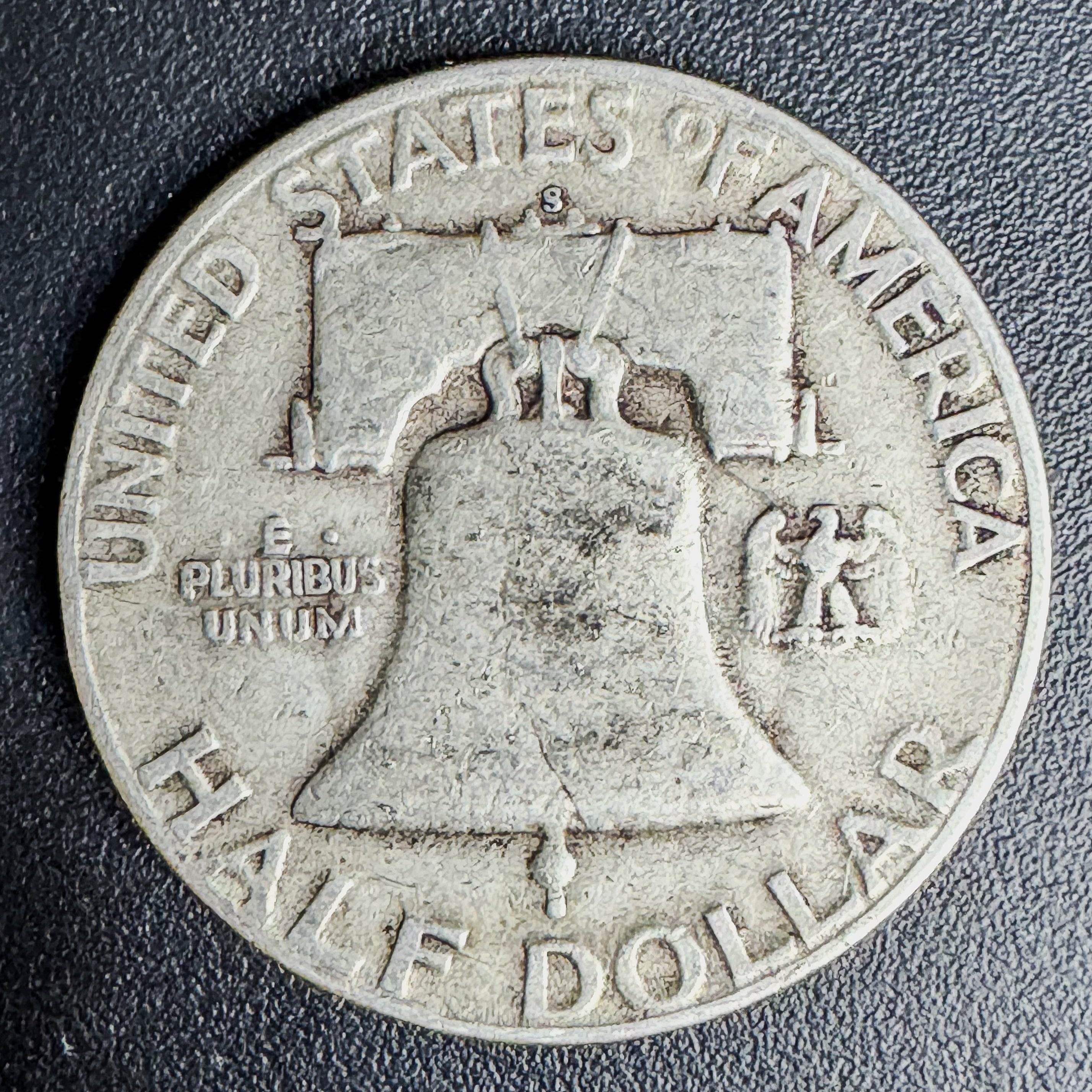 Franklin Half Dollar (1948–1963) — 90% Silver (Random Year / VF+)