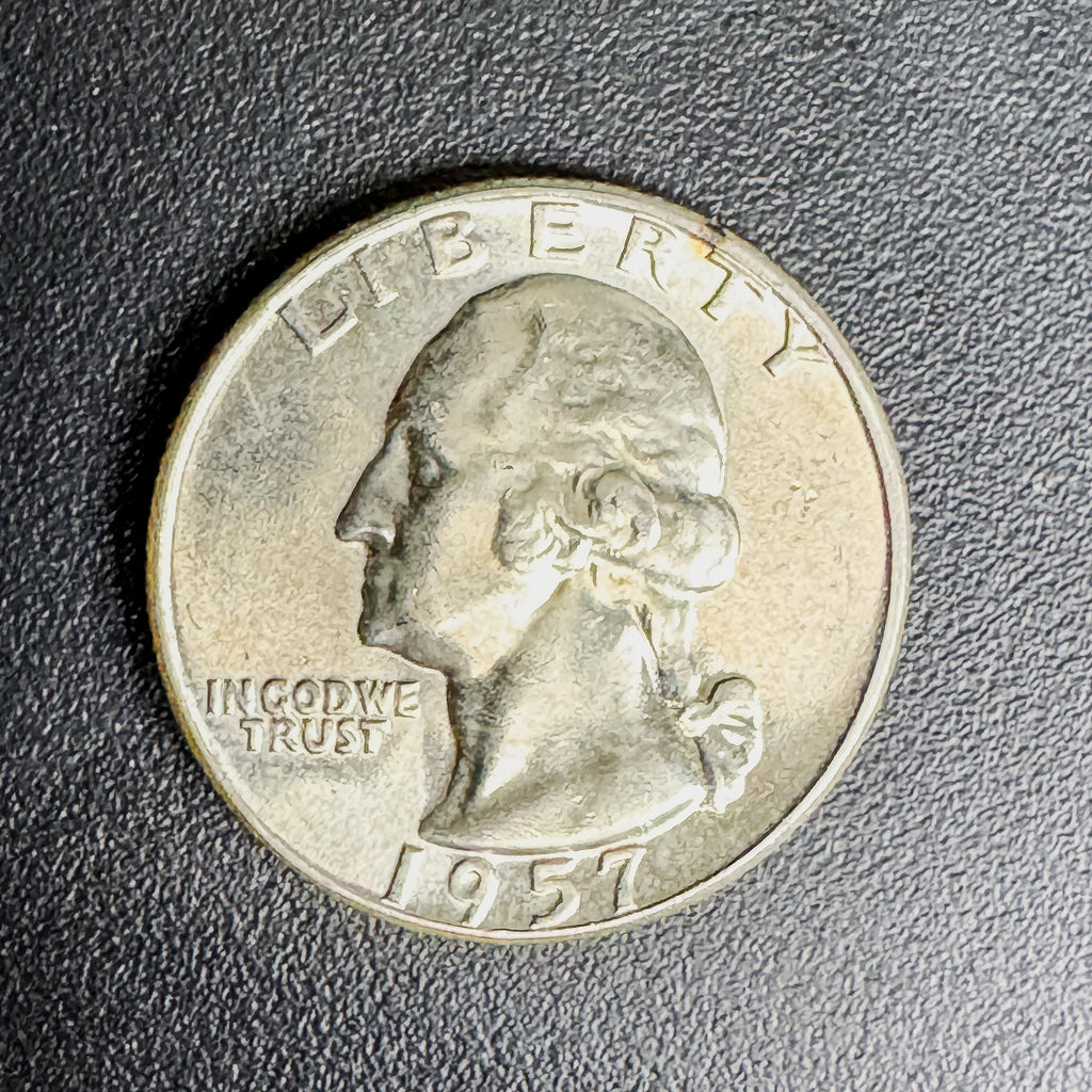 Washington Quarter (1932–1964) — 90% Silver (Random Year / VF+)