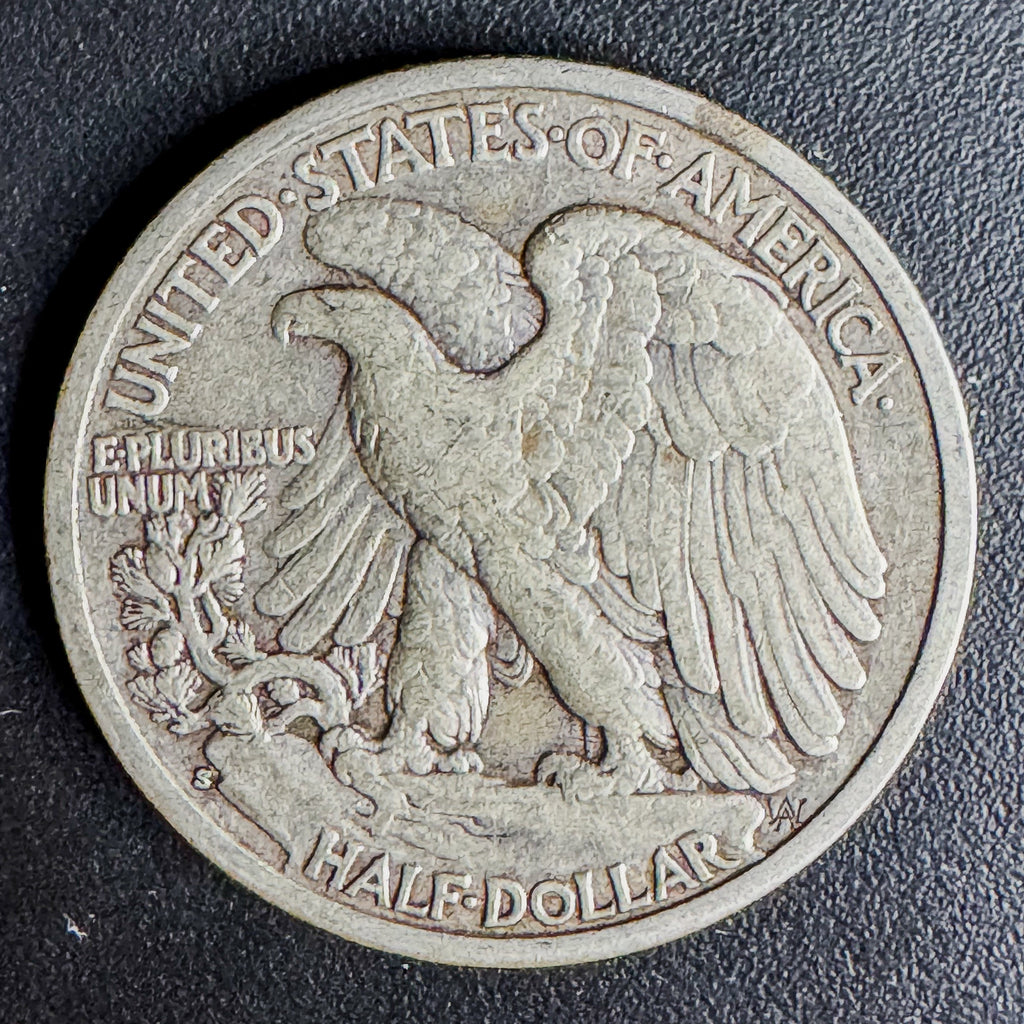 Walking Liberty Half Dollar (1916–1947) — 90% Silver (Random Year / Condition)