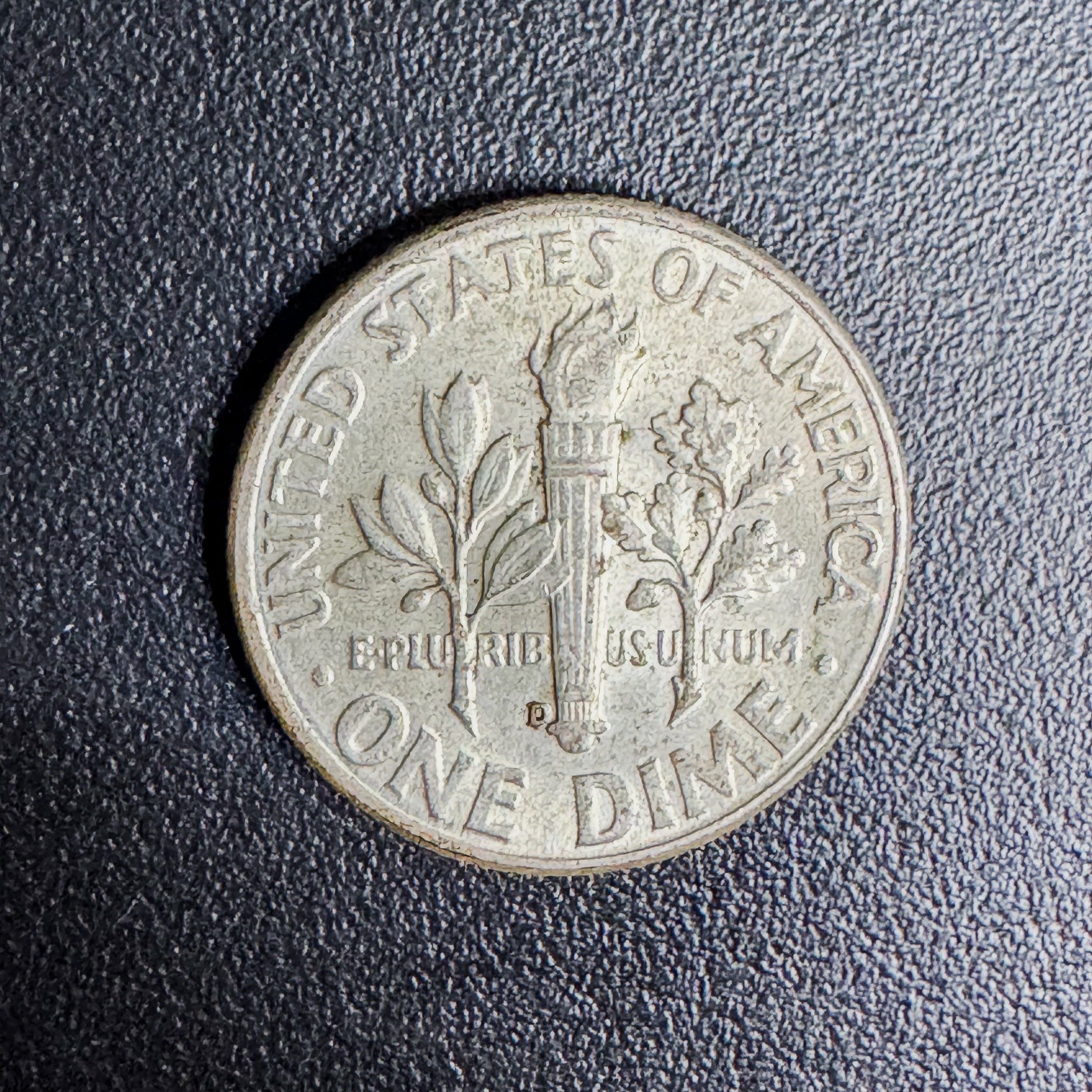 Roosevelt Dime (1946–1964) — 90% Silver (Random Year / VF+)