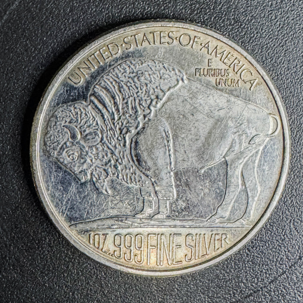 .999 Fine Silver Round (1 Troy Oz) — 1 oz Pure Silver (Random Design)