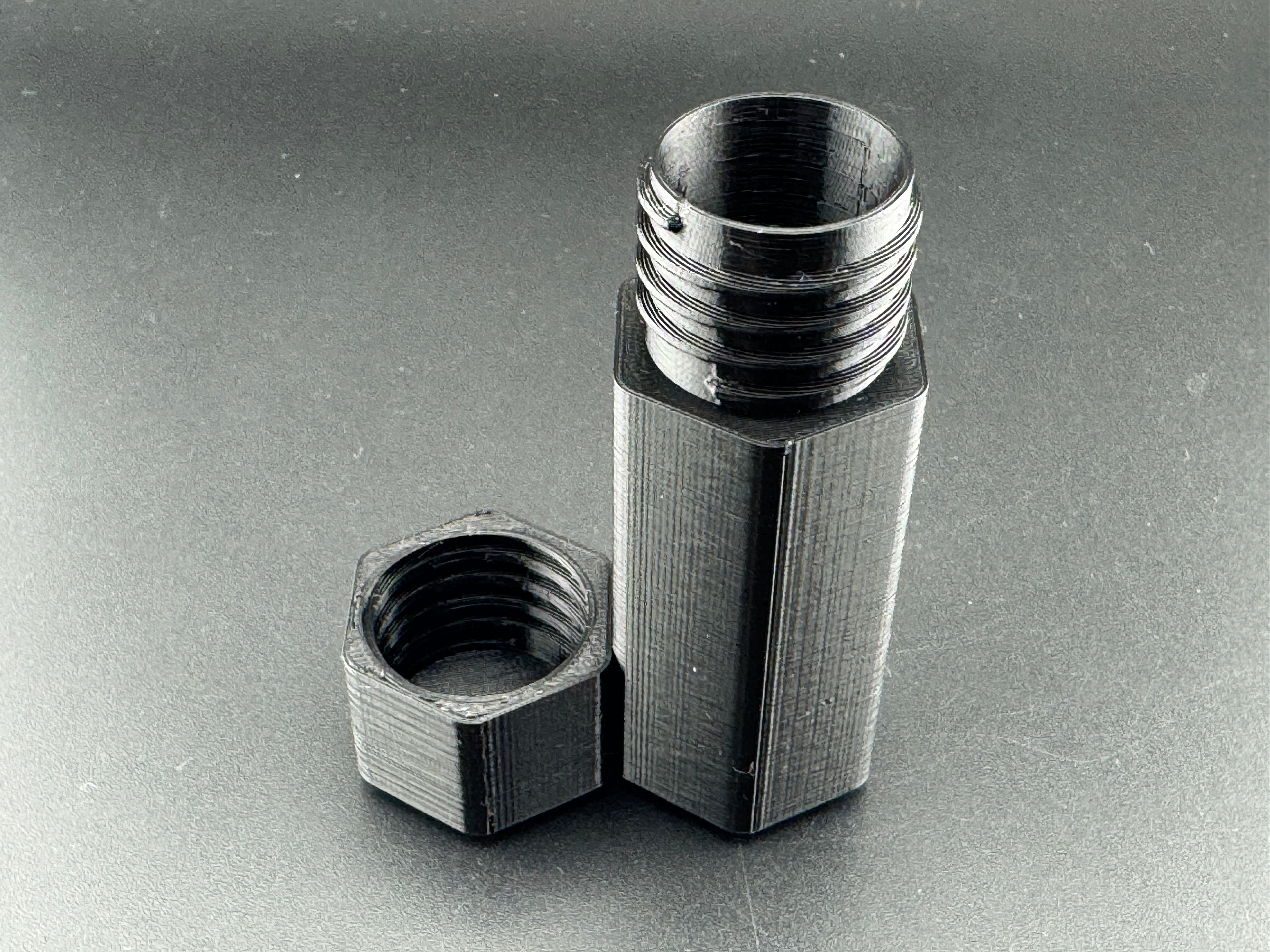 Nickel Coin Tube